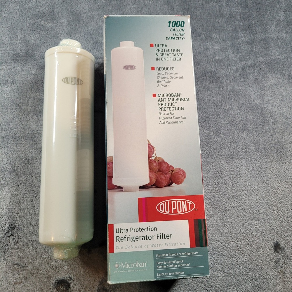 DuPont‎ Ultra Protection Refrigerator Water Filter 1000 Gallon Microban WF-IR300